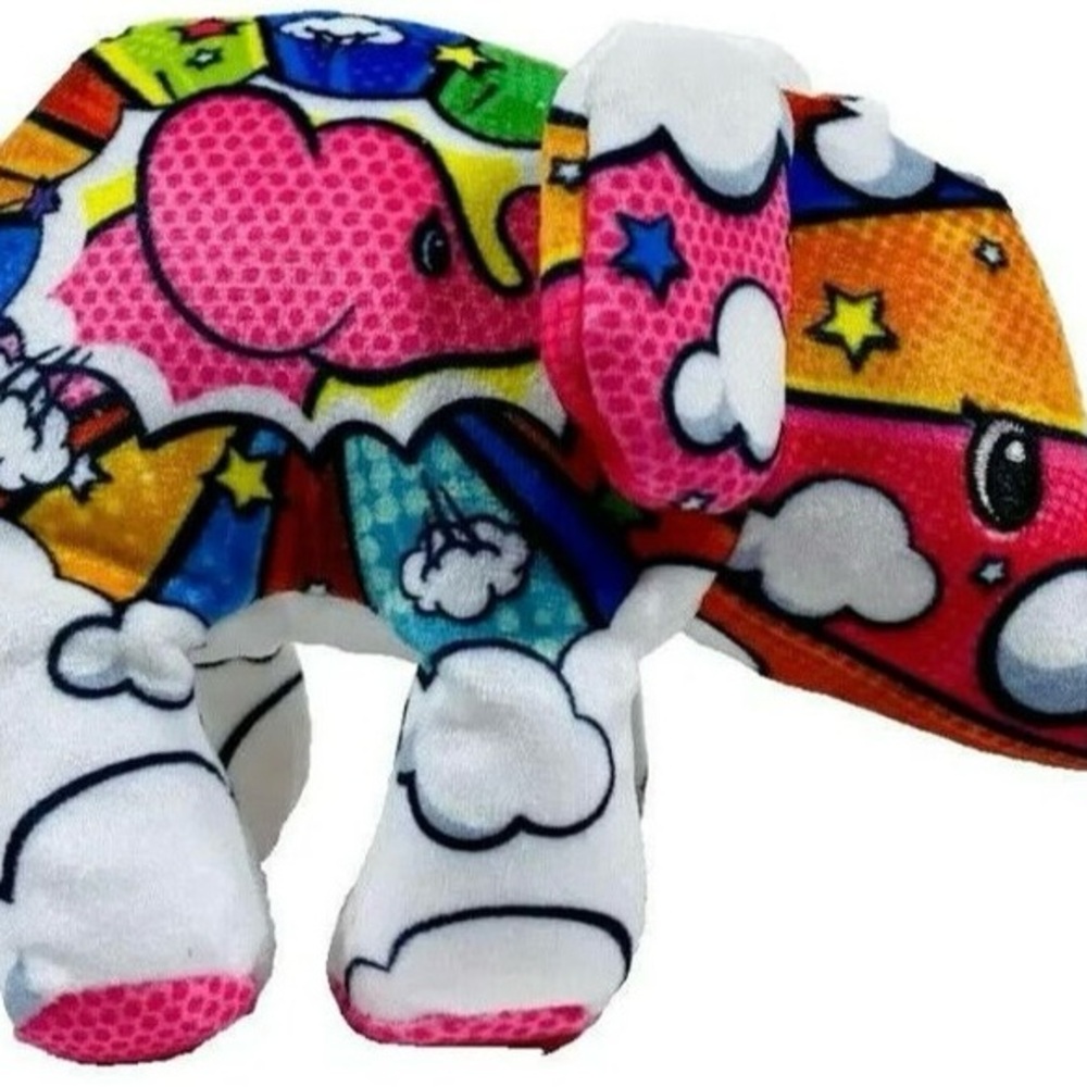 THREE LA Pop Art Stuffed Animal Toys. Selling (3) For One Price. ($18.00)
